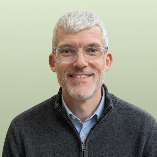 Sam Keen - casual headshot